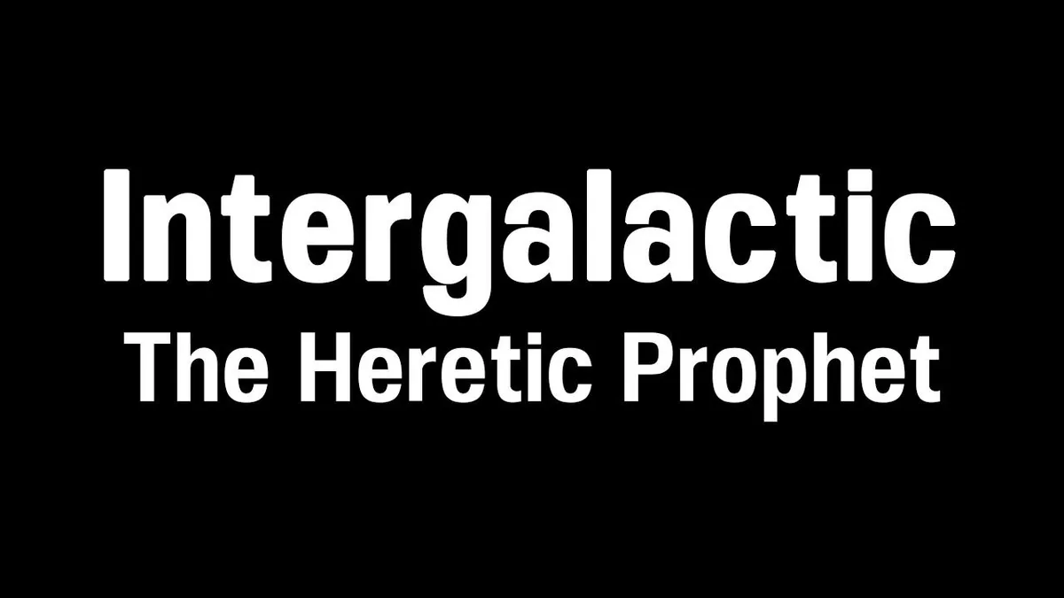 Hlavní obrázek článku: Sony si zaregistrovala ochrannou známku na Intergalactic: The Heretic Prophet
