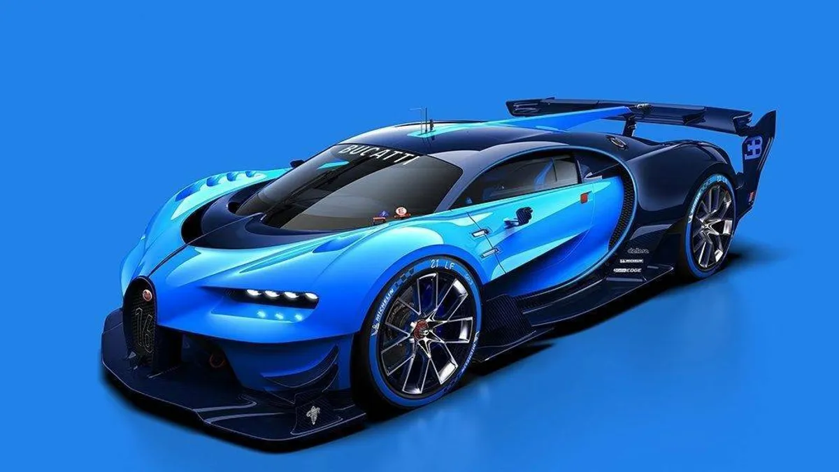 Hlavní obrázek článku: Automobilka Bugatti představila model Bugatti Vision Gran Turismo