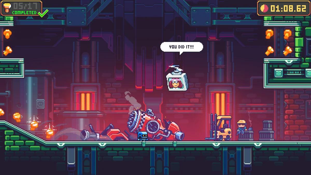 Česká retro plošinovka BZZZT míří na konzoli Nintendo Switch