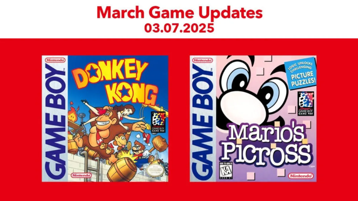 Hlavní obrázek článku: Nintendo přidává do svého online předplatného hry Donkey Kong a Mario’s Picross