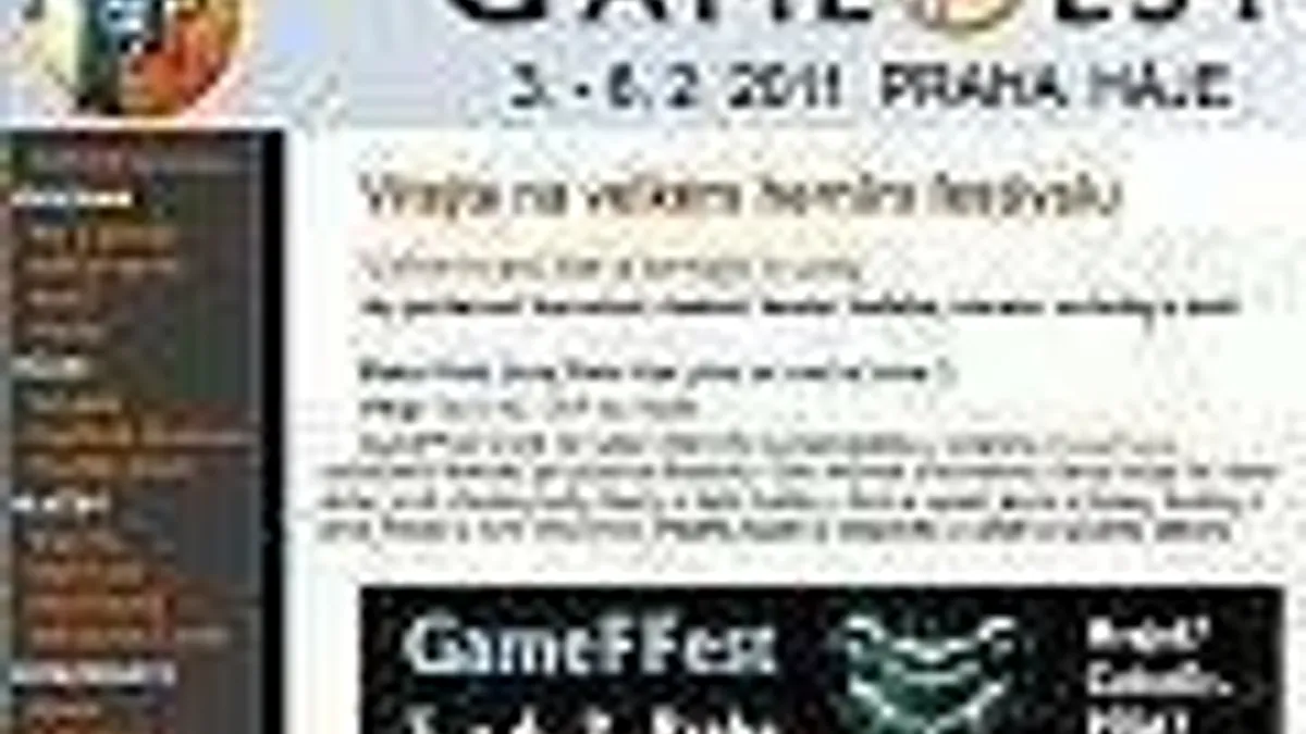 Hlavní obrázek článku: GameFFest pozvánka