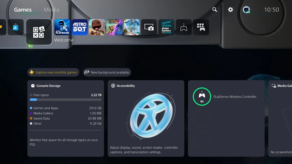 Hlavní obrázek článku: Nový update pro PlayStation 5 navrátí klasická tematická rozhraní i přidá funkci Audio Focus