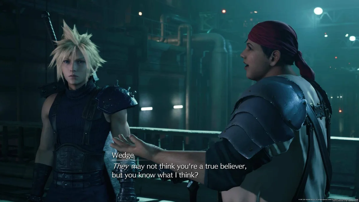 Gameplay záběry z epizody INTERmission hry Final Fantasy VII Remake