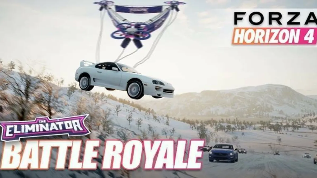 Hlavní obrázek článku: Forza Horizon 4 dostává Battle Royale režim