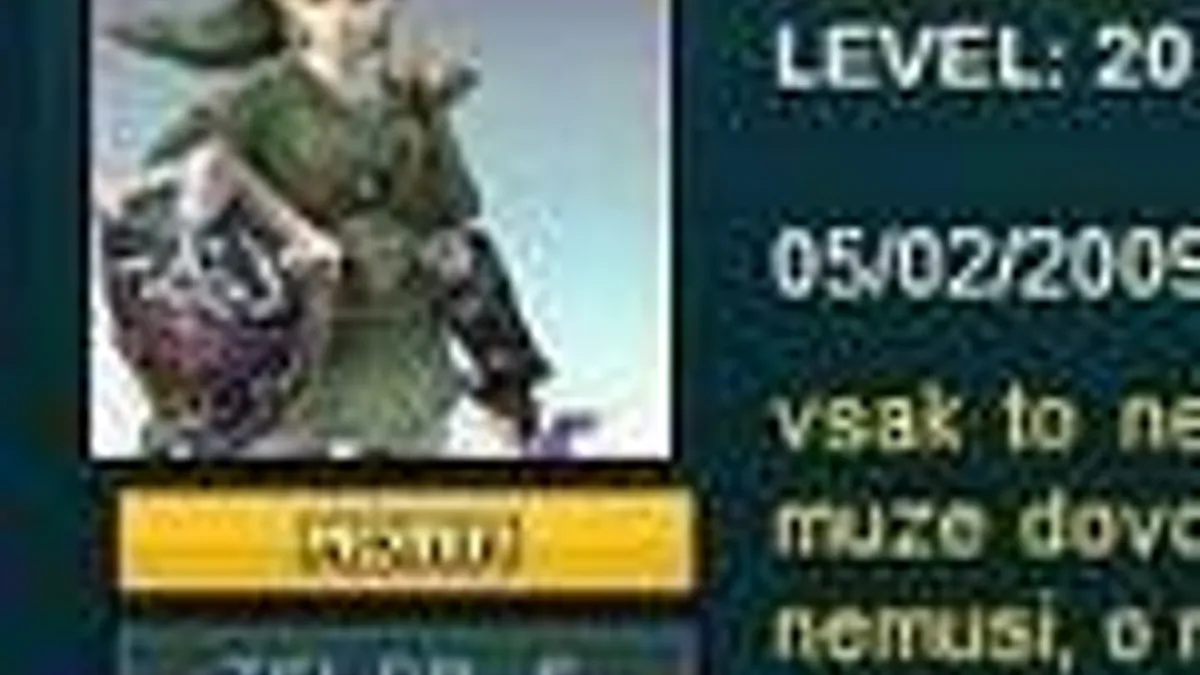 Hlavní obrázek článku: Popisky pod avatara