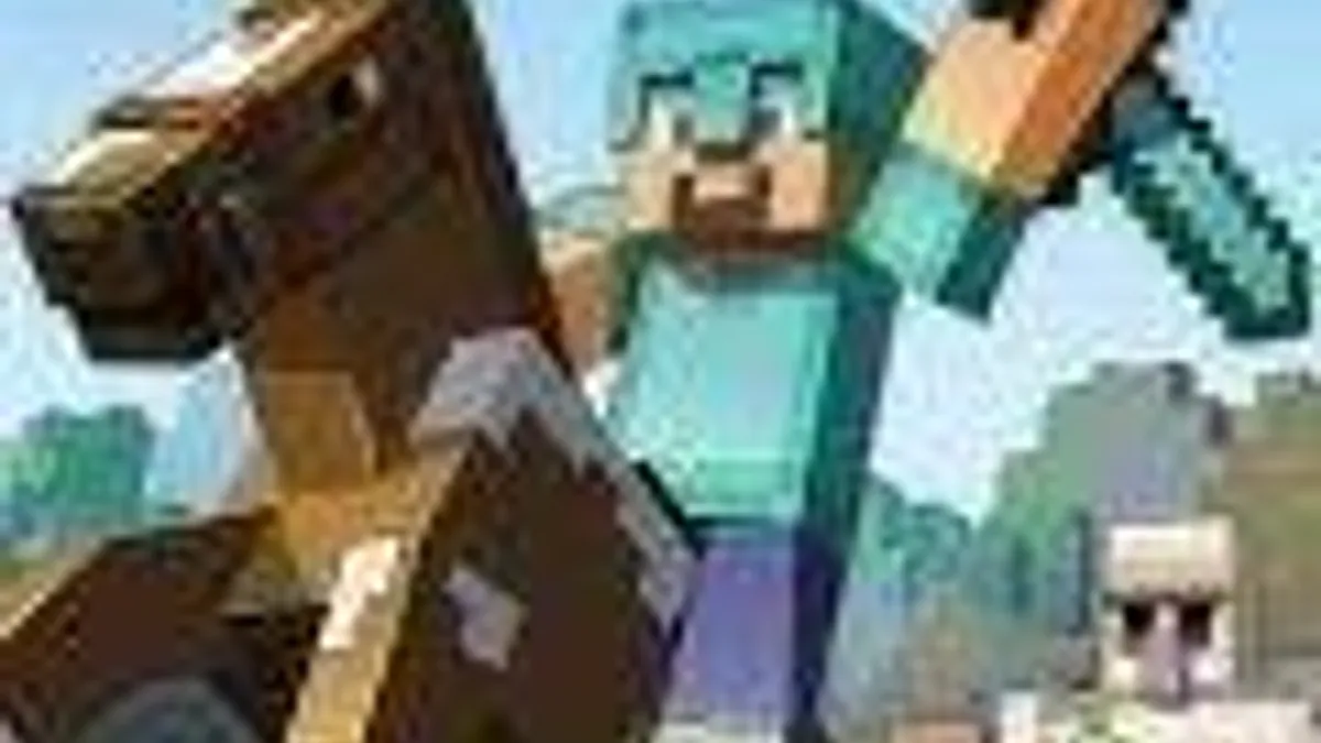 Hlavní obrázek článku: Srovnání hry Minecraft na nových a starých konzolích