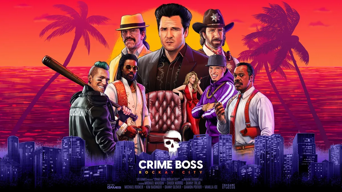 Hlavní obrázek článku: Launch trailer akční hry Crime Boss: Rockay City