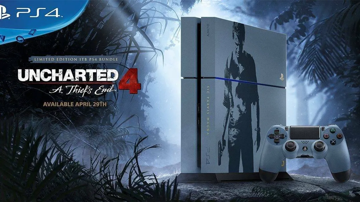 Hlavní obrázek článku: Sony oznámila limitovaný bundle konzole PS4 s hrou Uncharted 4: A Thief’s End