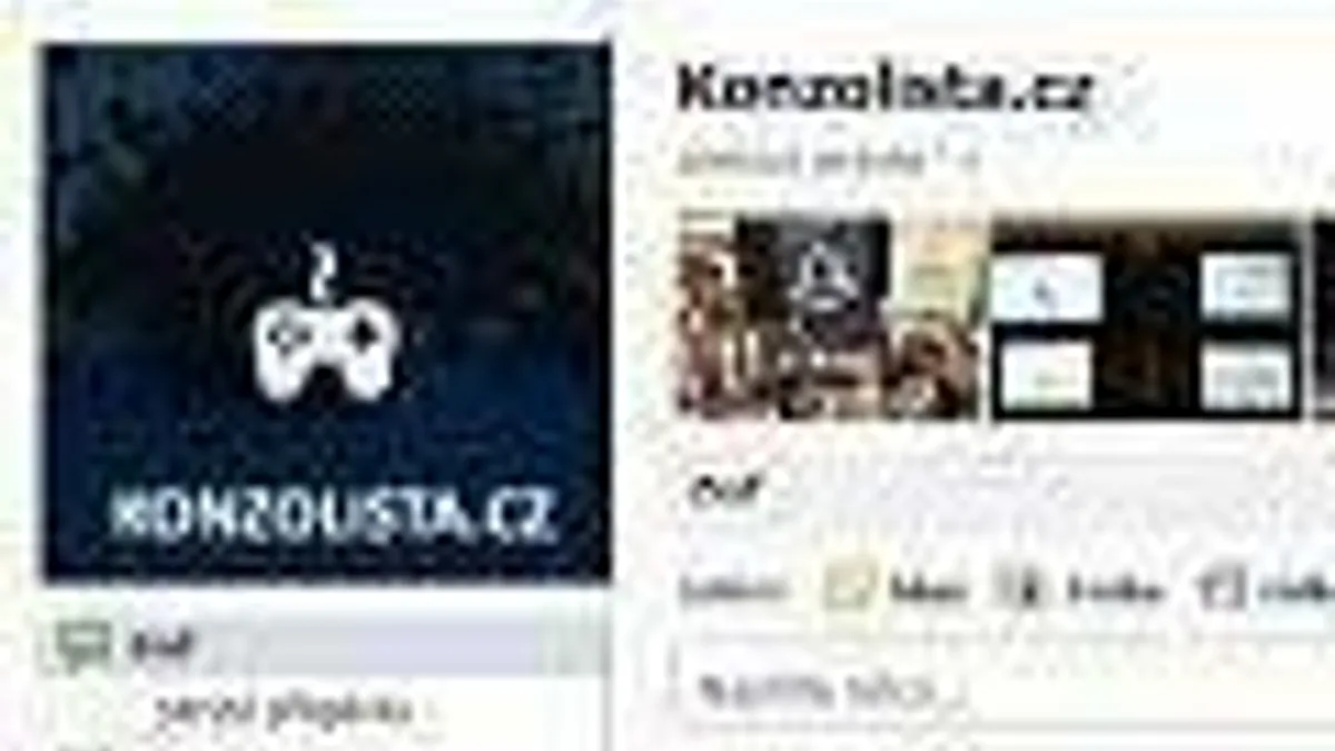 Hlavní obrázek článku: Přidejte si Konzolista.cz na facebooku