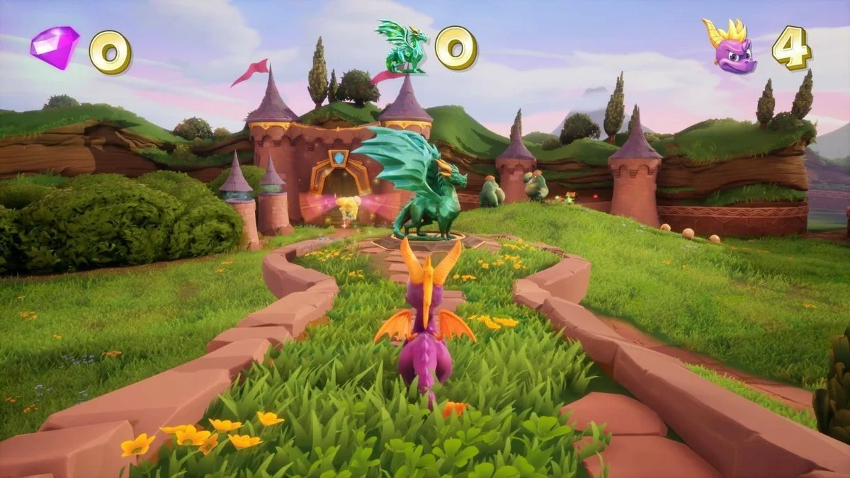 Artwork na Spyro Reignited Trilogy