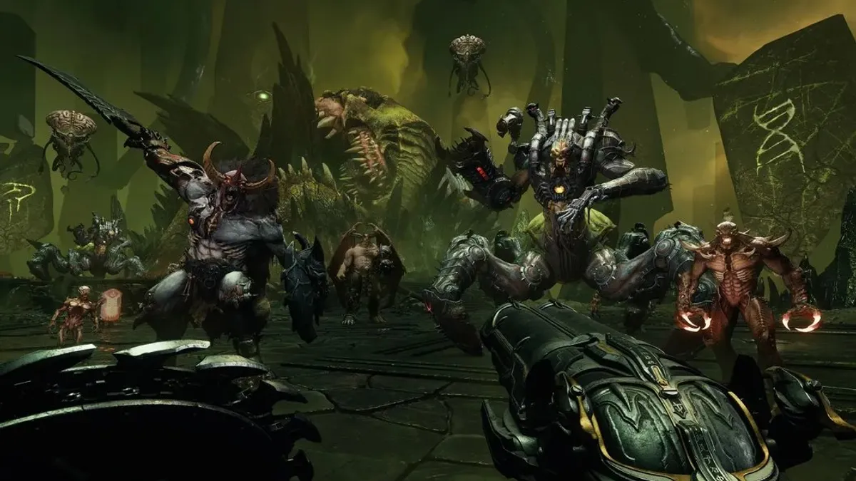 Hlavní obrázek článku: Akce DOOM: The Dark Ages obdržela velký update