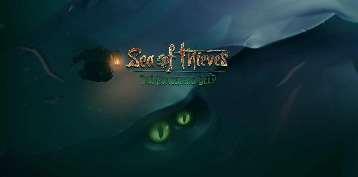 Hlavní obrázek článku: Střetněte se s Megalodonem v rozšíření The Hungering Deep pro Sea of Thieves
