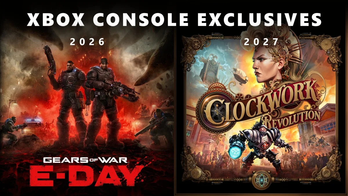 Hlavní obrázek článku: Hry Gears of War: E-Day a Clockwork Revolution jsou plnými konzolovými exkluzivitami pro Xbox