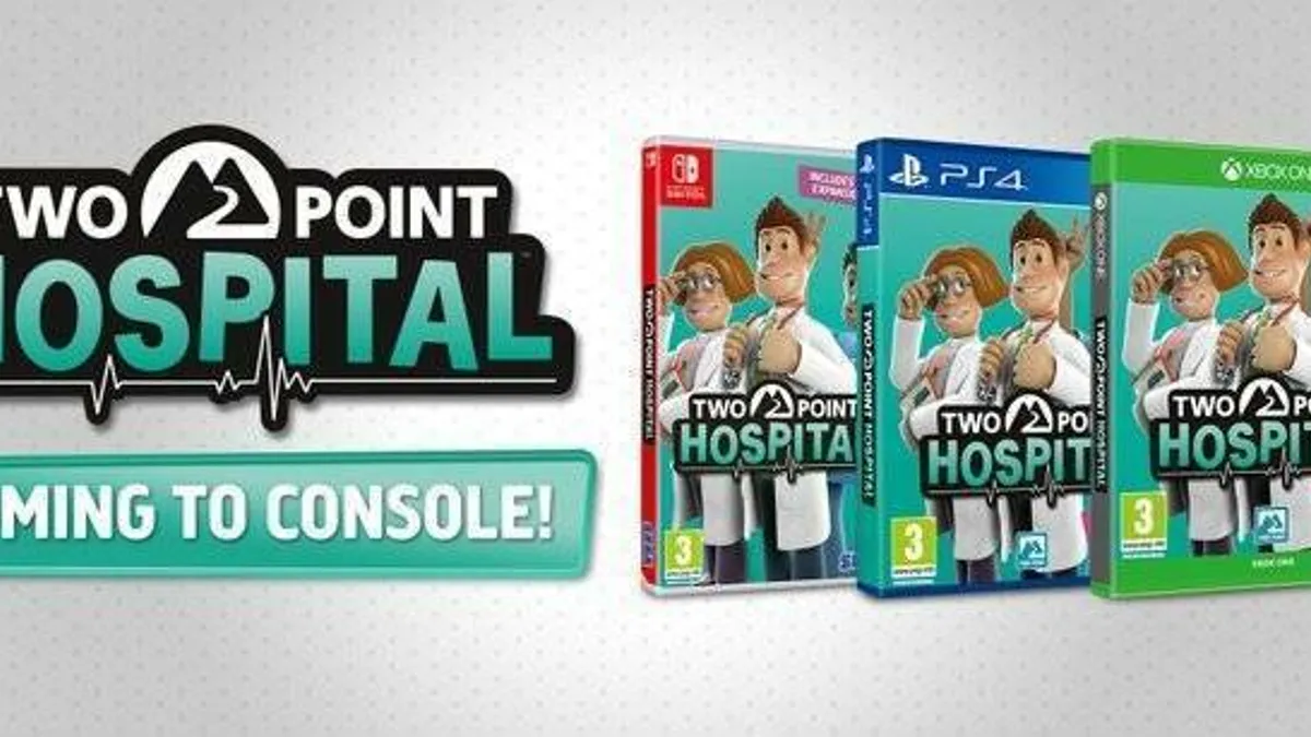 Hlavní obrázek článku: Hra Two Point Hospital oznámena pro konzole