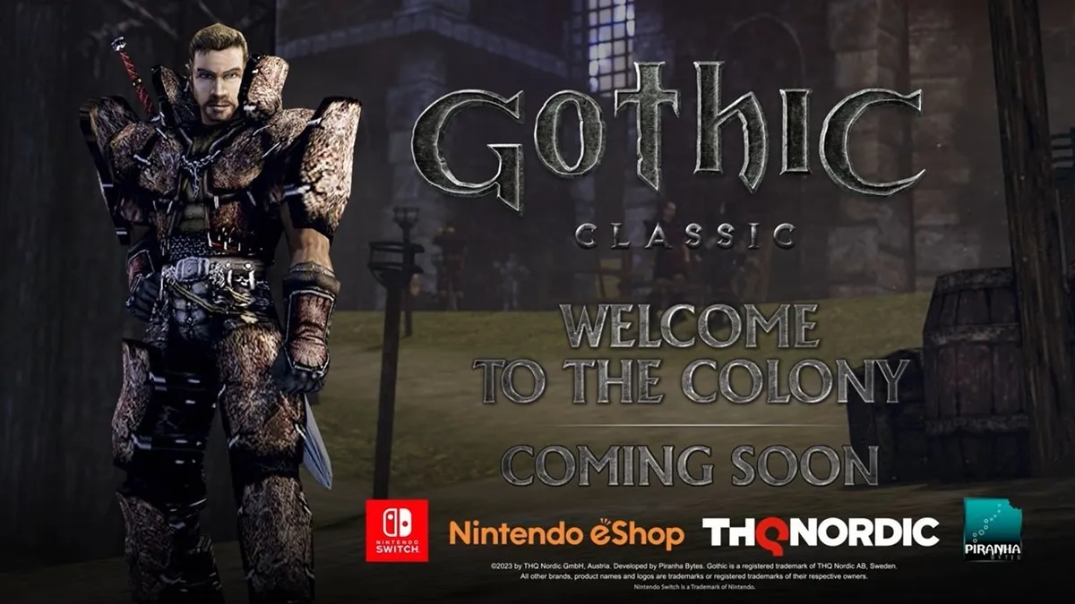 Hlavní obrázek článku: Hra Gothic Classic zamíří koncem září na konzoli Nintendo Switch