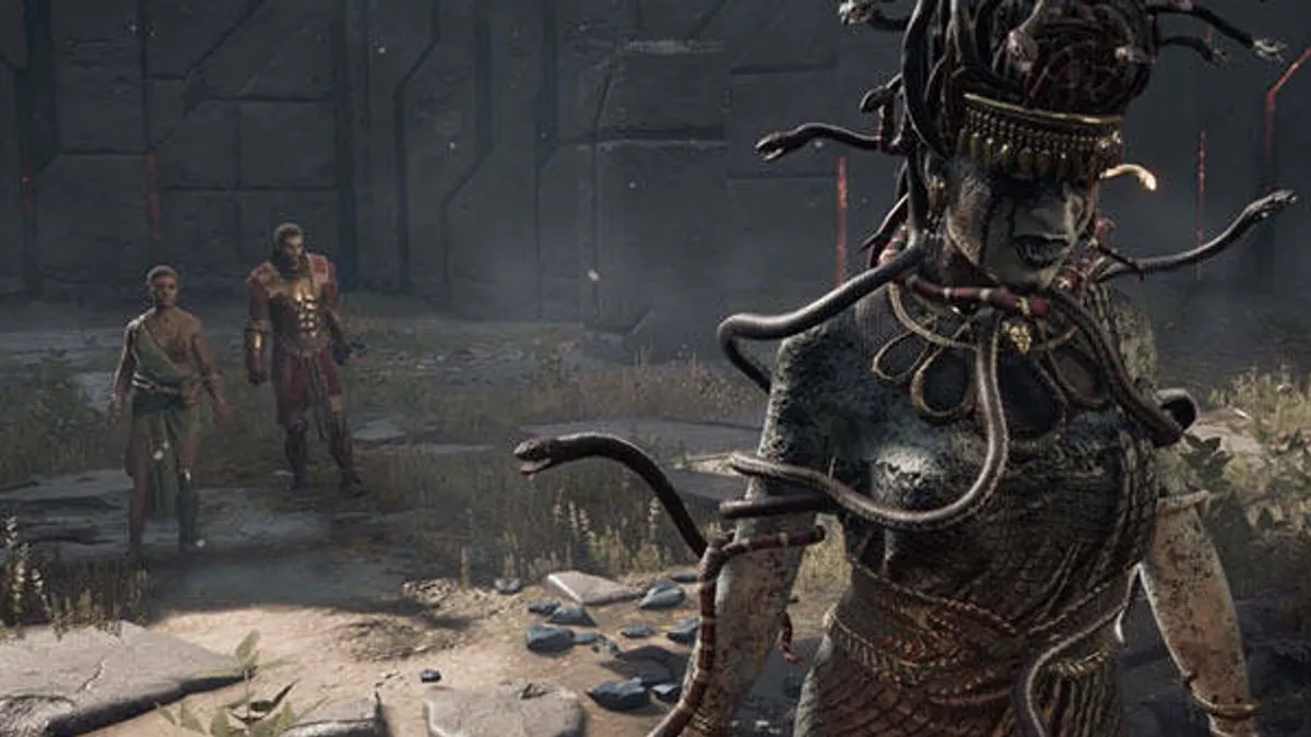 Hlavní obrázek článku: Nové video z Assassin’s Creed Odyssey představuje hrůzostrašnou Medusu