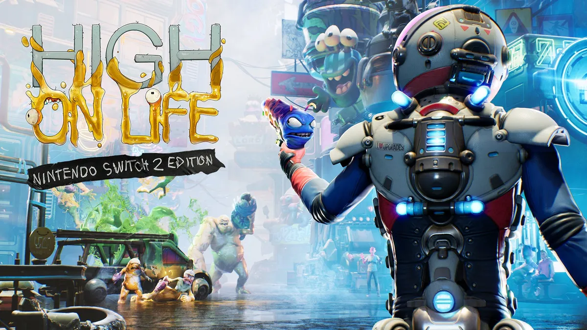 Hlavní obrázek článku: Akční hra High On Life vyšla pro konzoli Nintendo Switch 2