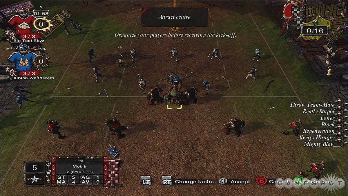 Playstation 3 verze hry Blood Bowl je možná