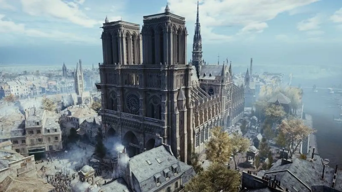Hlavní obrázek článku: Ubisoft podpoří rekonstrukci katedrály Notre-Dame