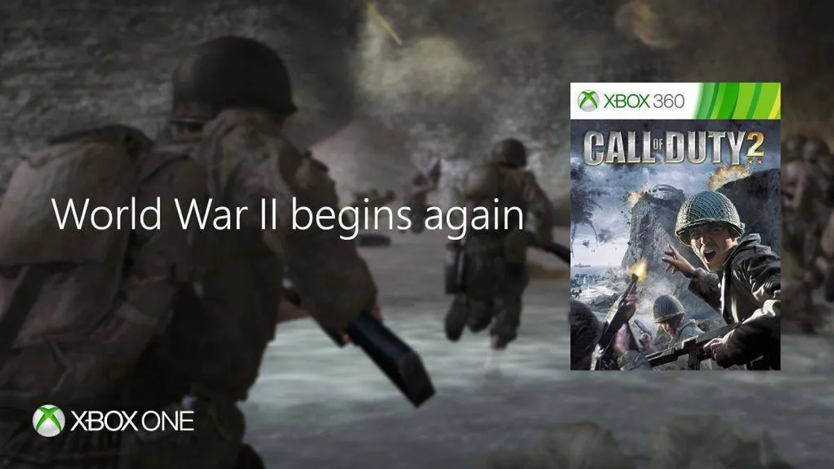 Hlavní obrázek článku: Call of Duty 2 je od dnešního dne hratelné na konzoli Xbox One