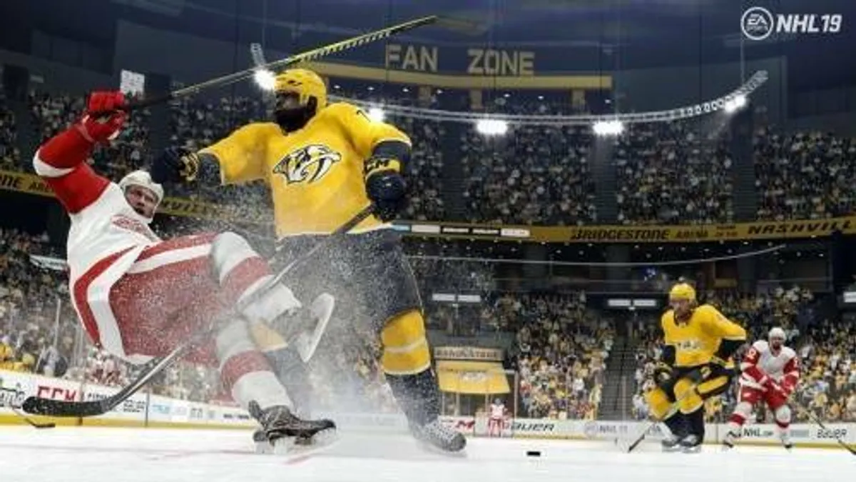 Hlavní obrázek článku: Nový trailer na NHL 19 ukazuje kolizní fyzikální systém