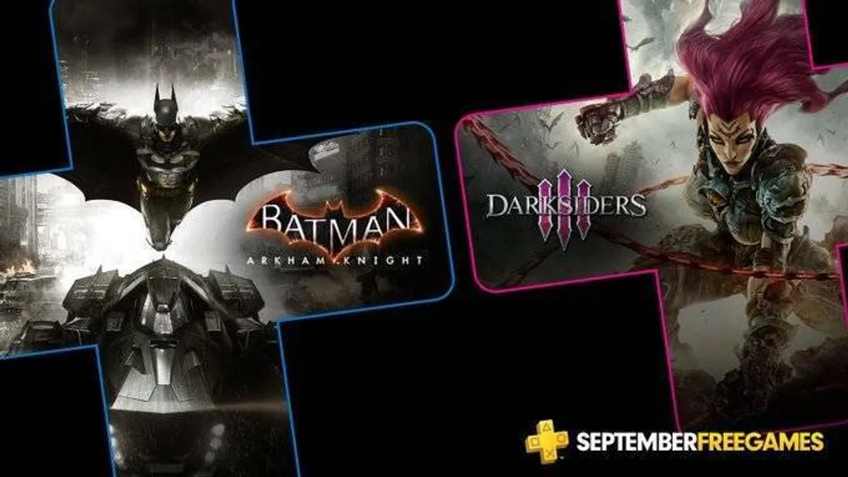 Hlavní obrázek článku: Zářijová nabídka PlayStation Plus obsahuje Batmana i třetí Darksiders