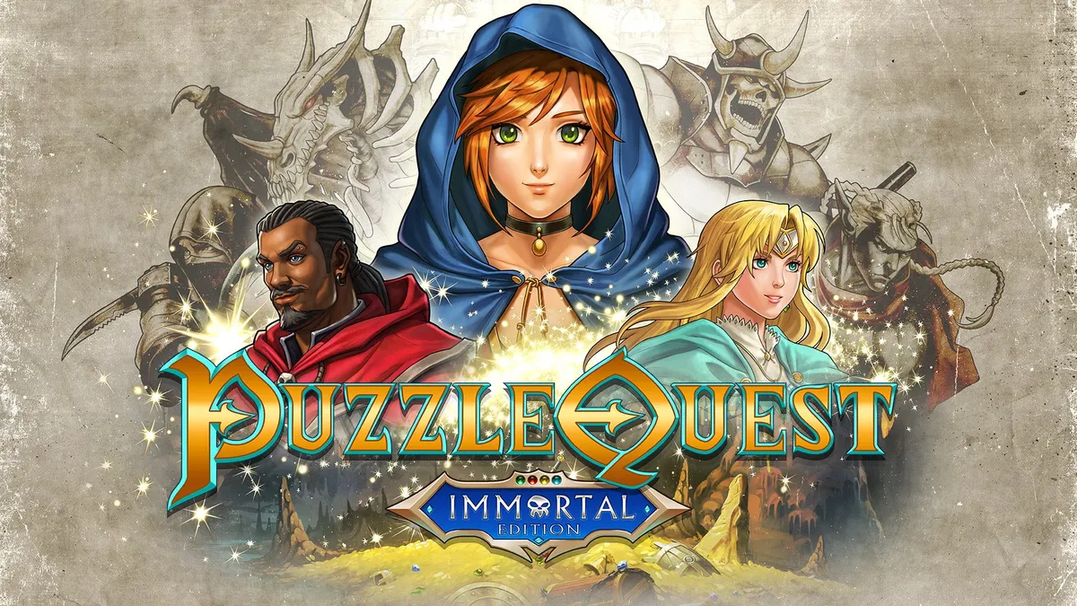 Hlavní obrázek článku: Oznámen Puzzle Quest: Immortal Edition, vyjde už v polovině září