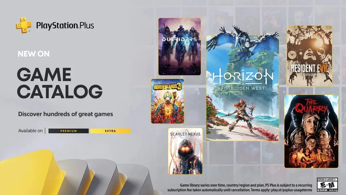 Hlavní obrázek článku: Potvrzena únorová nabídka her pro předplatné PlayStation Plus Extra a Premium, nechybí akce Horizon Forbidden West