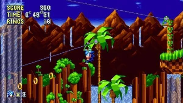 Hlavní obrázek článku: Nové záběry ze hry Sonic Mania ukazují úroveň Green Hill Zone Act 2