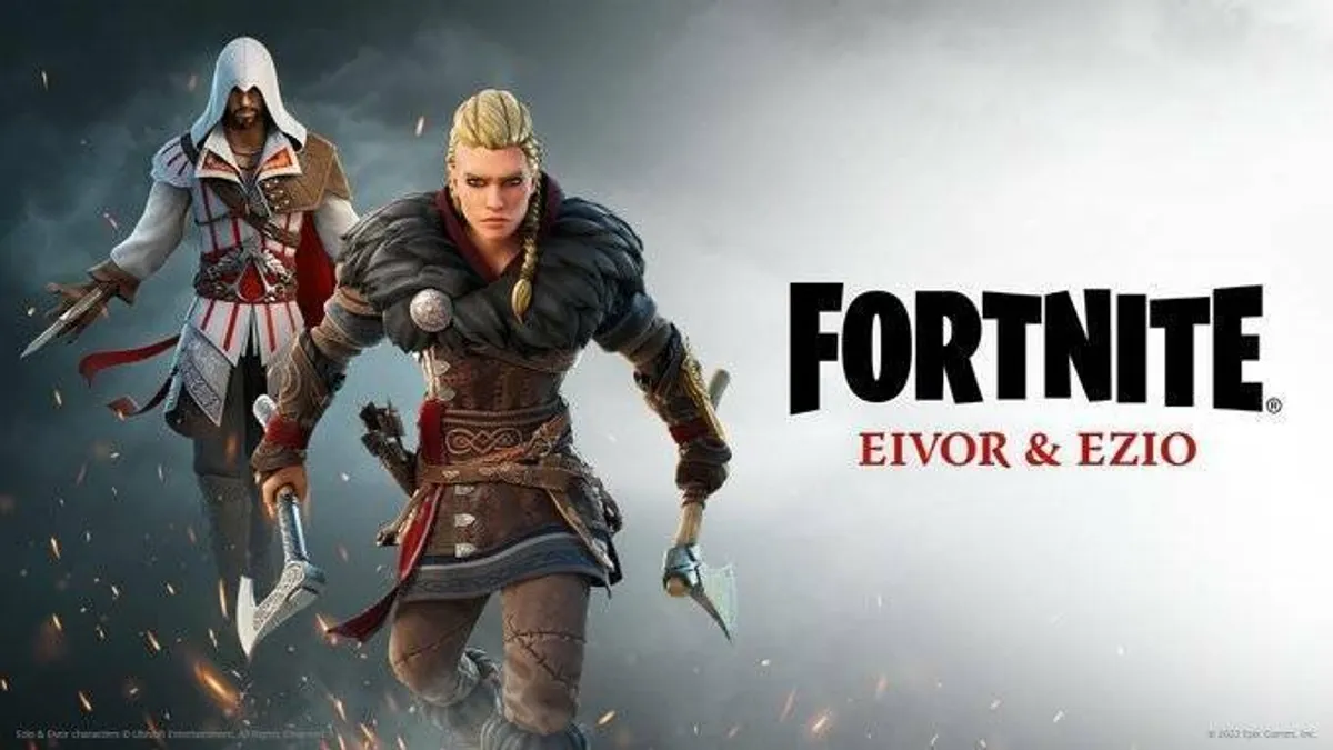 Hlavní obrázek článku: Ezio a Eivor z Assassin’s Creed série míří do Fortnite