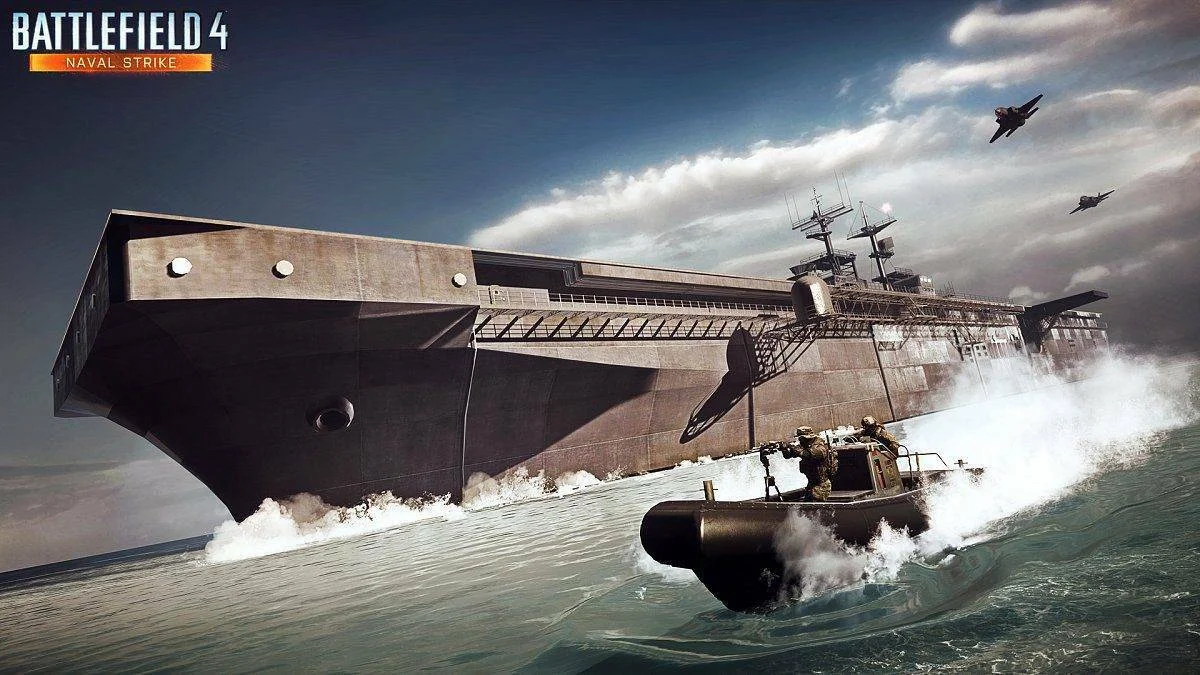Megalodon v DLC Naval Strike pro Battlefield 4