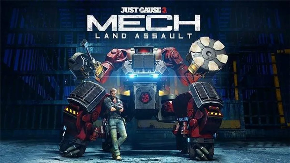 Hlavní obrázek článku: Akce Just Cause 3 dostala DLCčko Mech Land Assault