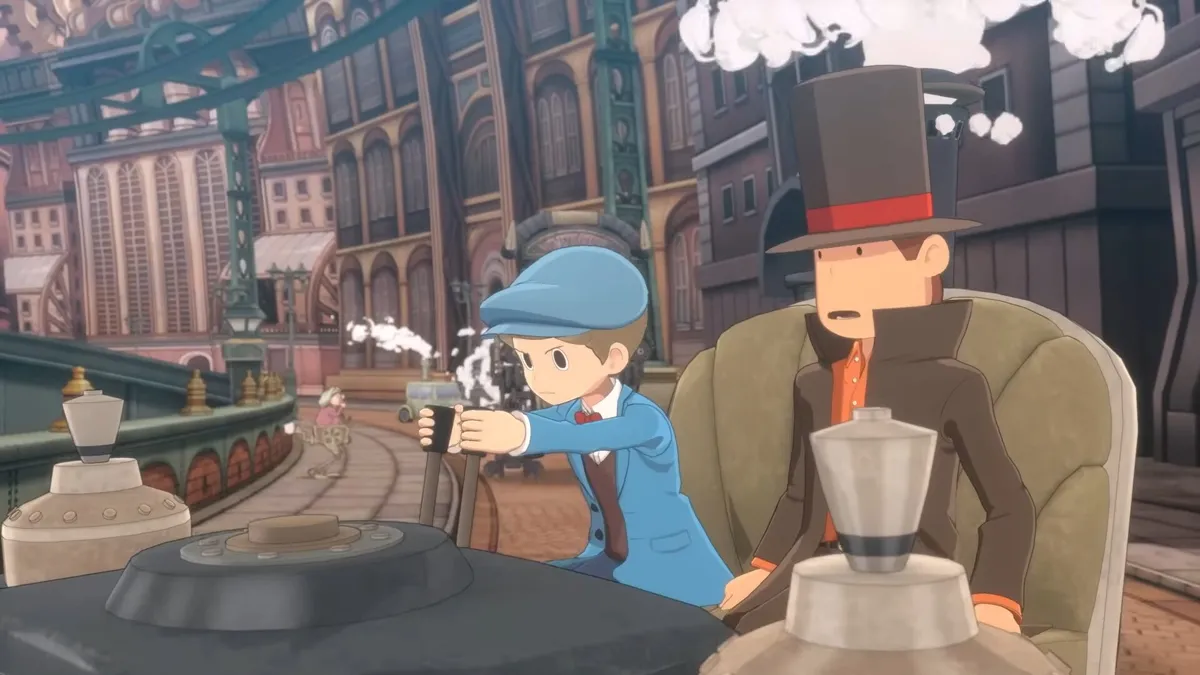 Hlavní obrázek článku: Hra Professor Layton and the New World of Steam byla odložena na příští rok