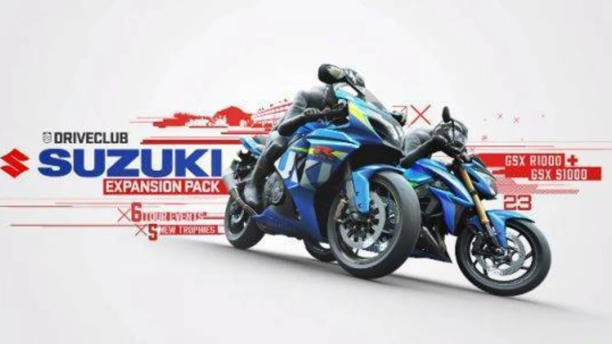 Hlavní obrázek článku: Trailer na rozšíření Suzuki pro závodní hru Driveclub Bikes