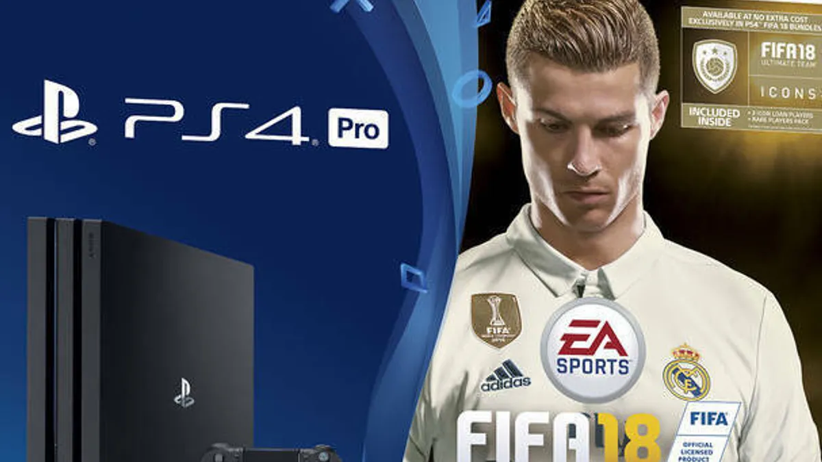 Hlavní obrázek článku: Sony oznámila bundly konzole PlayStation 4 s hrou FIFA 18