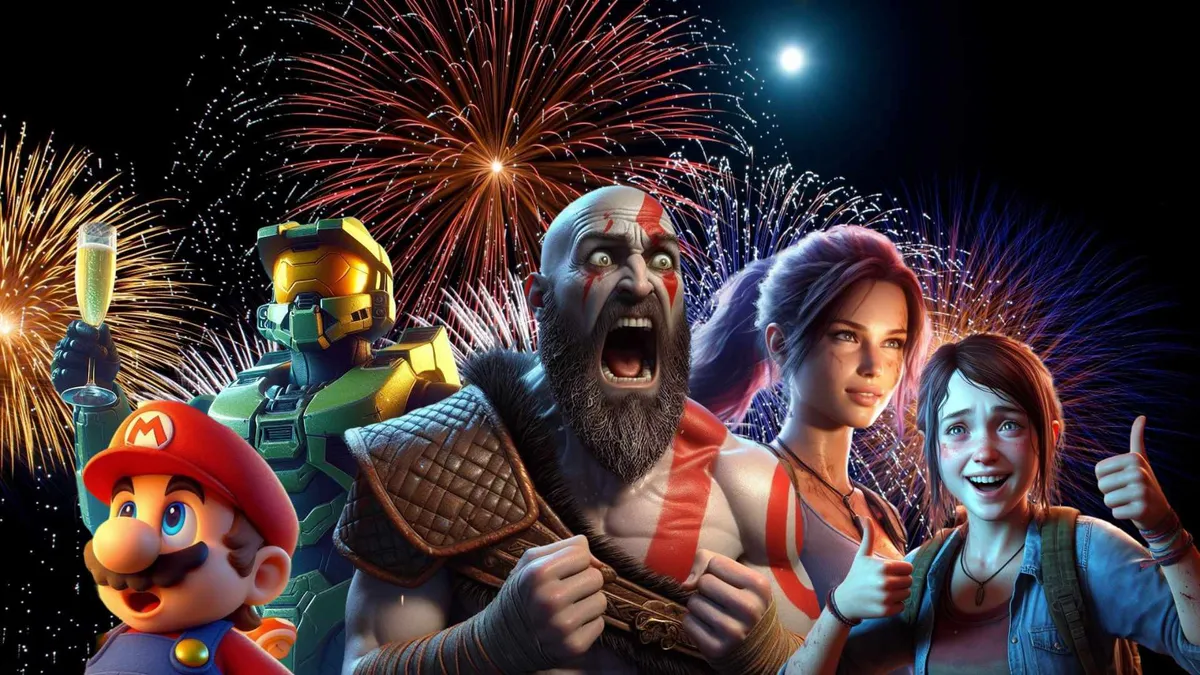 Hlavní obrázek článku: Vše nejlepší do roku 2024 přeje Konzolista