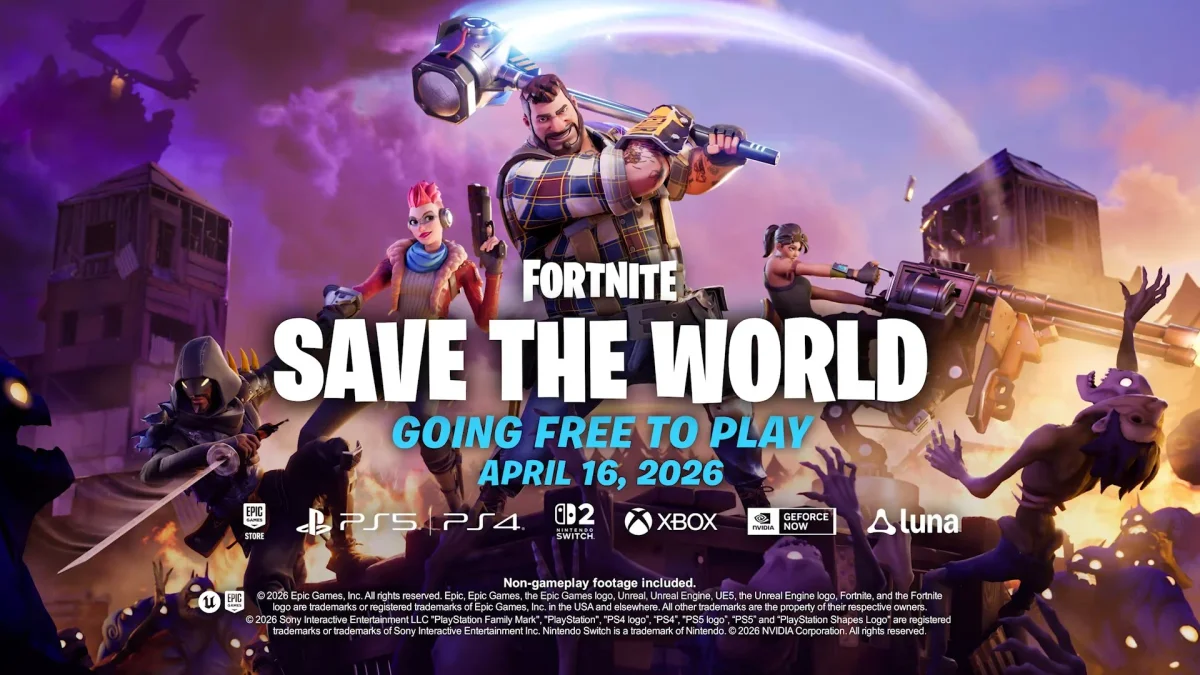 Hlavní obrázek článku: Fortnite: Save the World přejde od 16. dubna na free-to-play model
