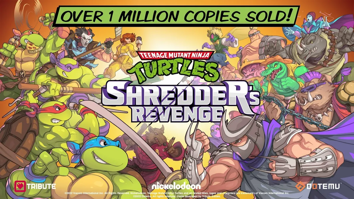 Hlavní obrázek článku: Hry Teenage Mutant Ninja Turtles: Shredder’s Revenge se prodalo za první týden přes milion kopií