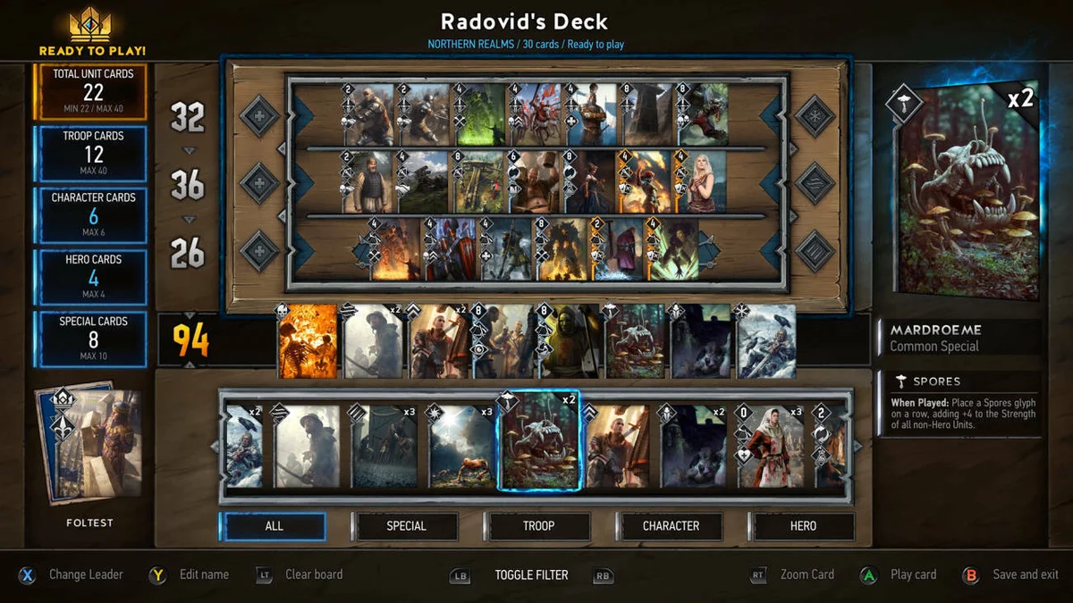 Filmový trailer na GWENT: The Witcher Card Game