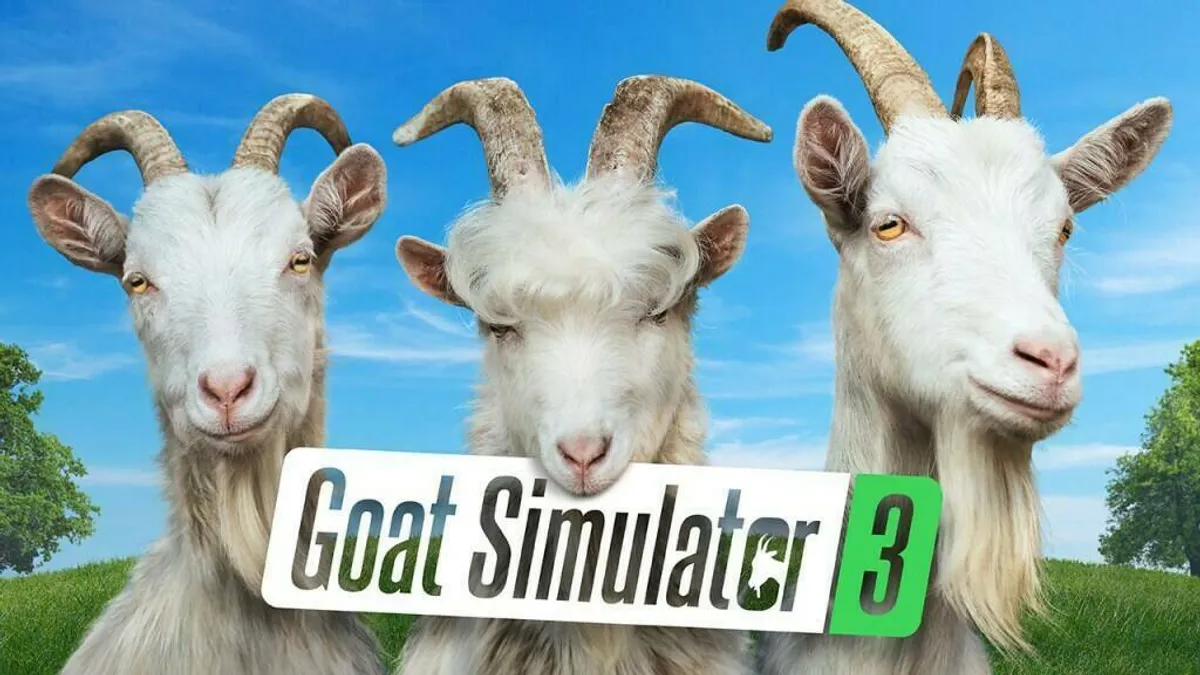 Hlavní obrázek článku: Oznámena hra Goat Simulator 3, vývojáři si z představení dělají legraci