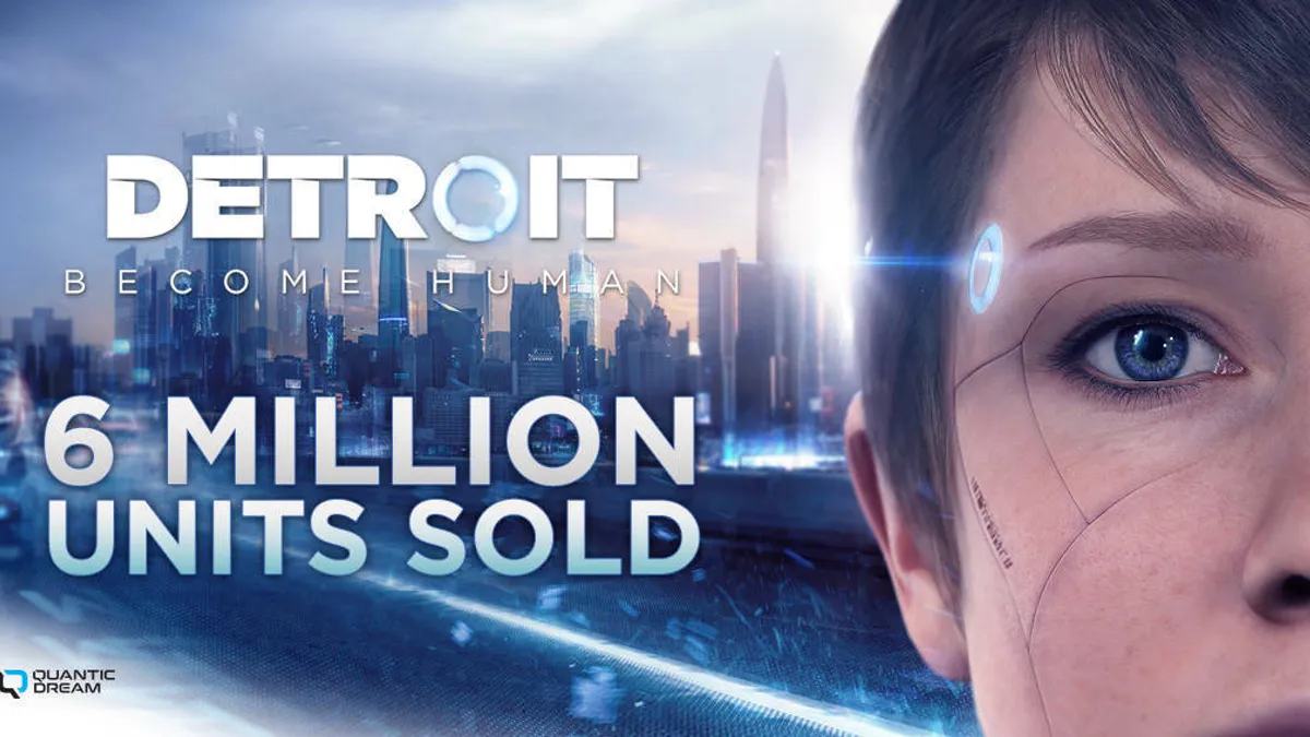 Hlavní obrázek článku: Hry Detroit: Become Human se prodalo přes 6 milionů kopií