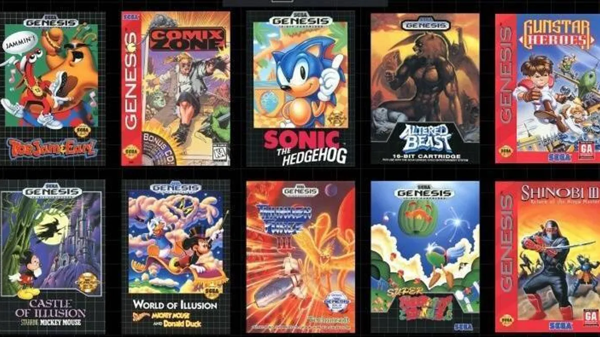 Hlavní obrázek článku: Odhalen celý seznam her konzole Sega Mega Drive Mini