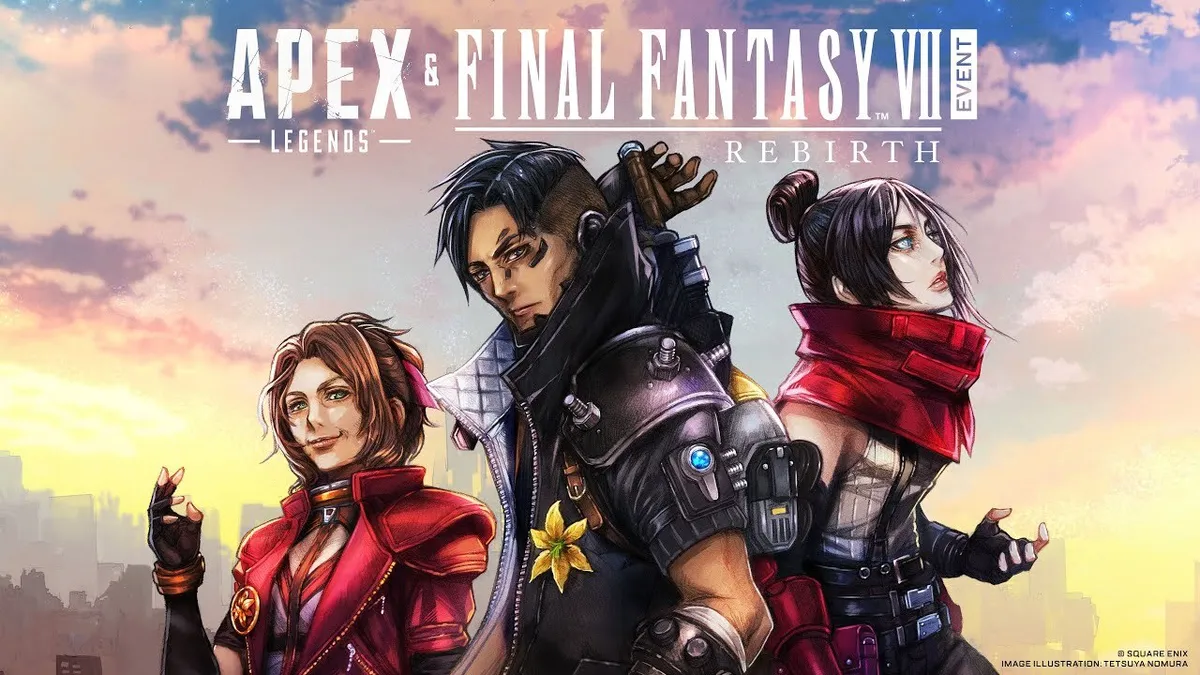 Hlavní obrázek článku: Blíže představen Final Fantasy VII Rebirth event pro Apex Legends
