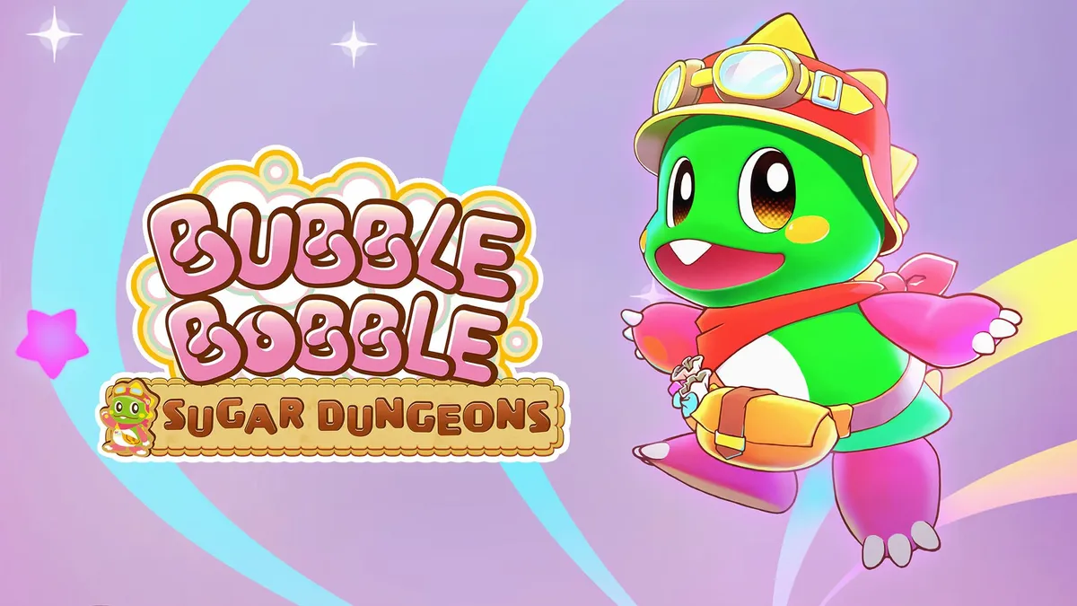 Hlavní obrázek článku: Hra Bubble Bobble Sugar Dungeons vyjde koncem listopadu
