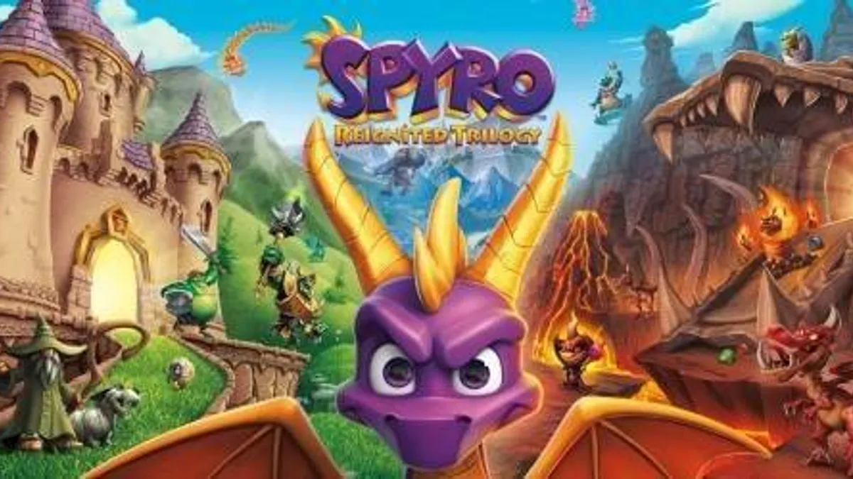 Hlavní obrázek článku: Podívejte se, jak běží Spyro: Reignited Trilogy na konzoli Nintendo Switch