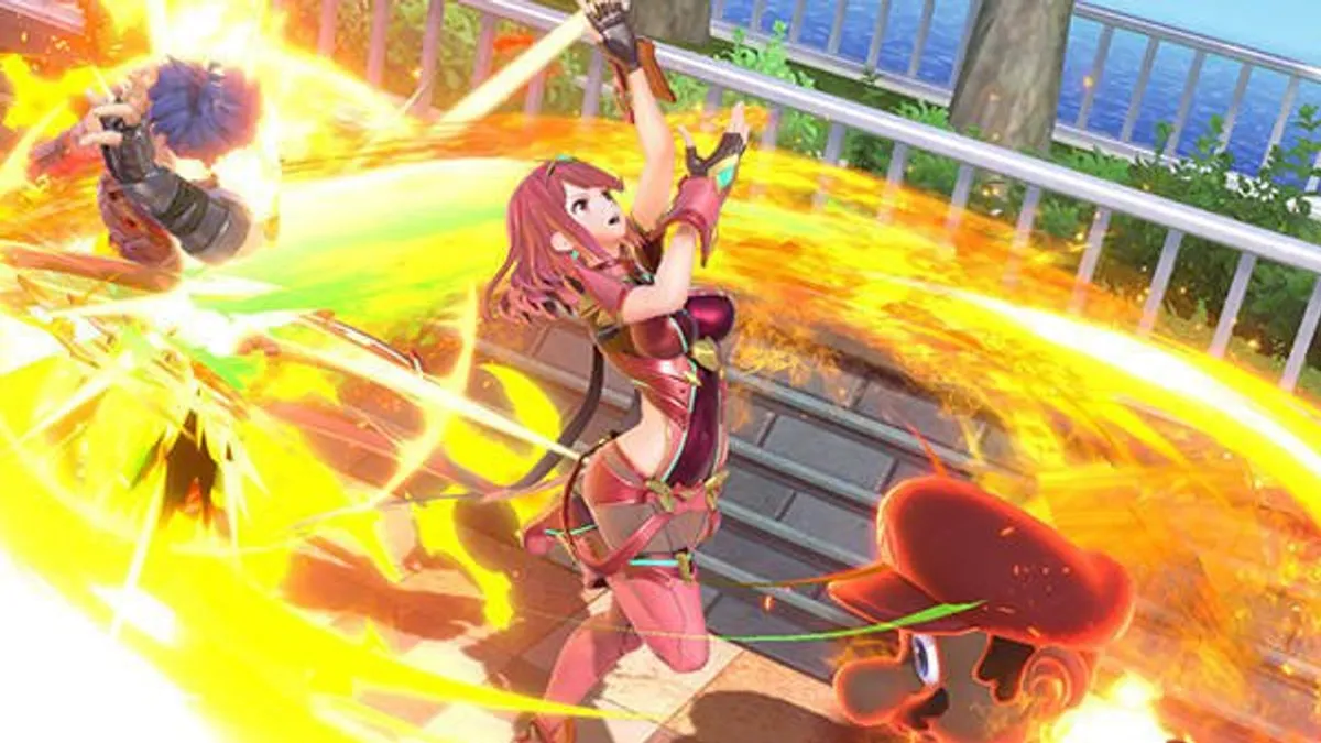 Hlavní obrázek článku: V Super Smash Bros. Ultimate je od dnešního dne dostupná Pyra/Mythra