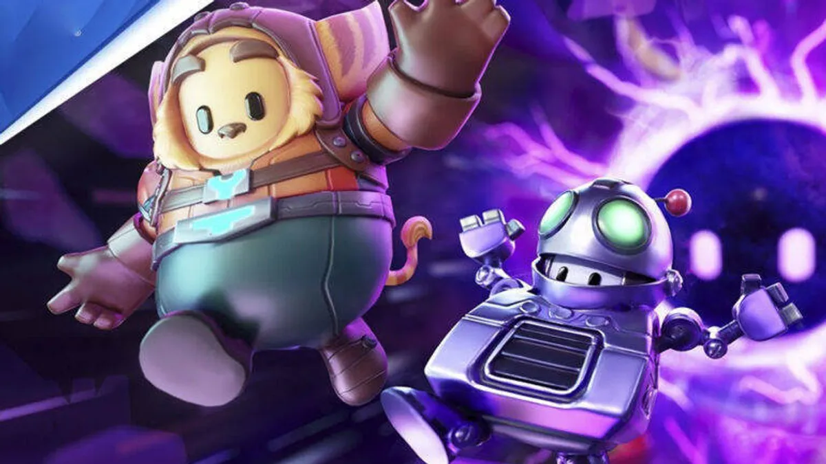 Hlavní obrázek článku: Hra Fall Guys: Ultimate Knockout dostane speciální eventy inspirované sérií Ratchet and Clank