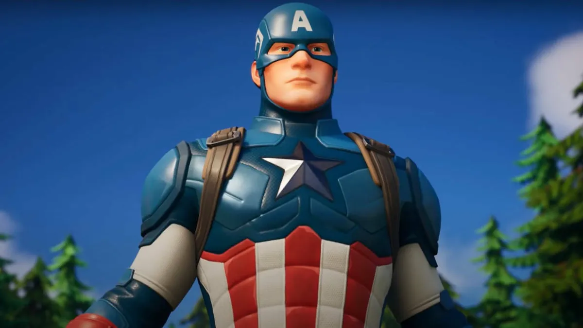 Hlavní obrázek článku: Do Fortnite se dostal Kapitán Amerika