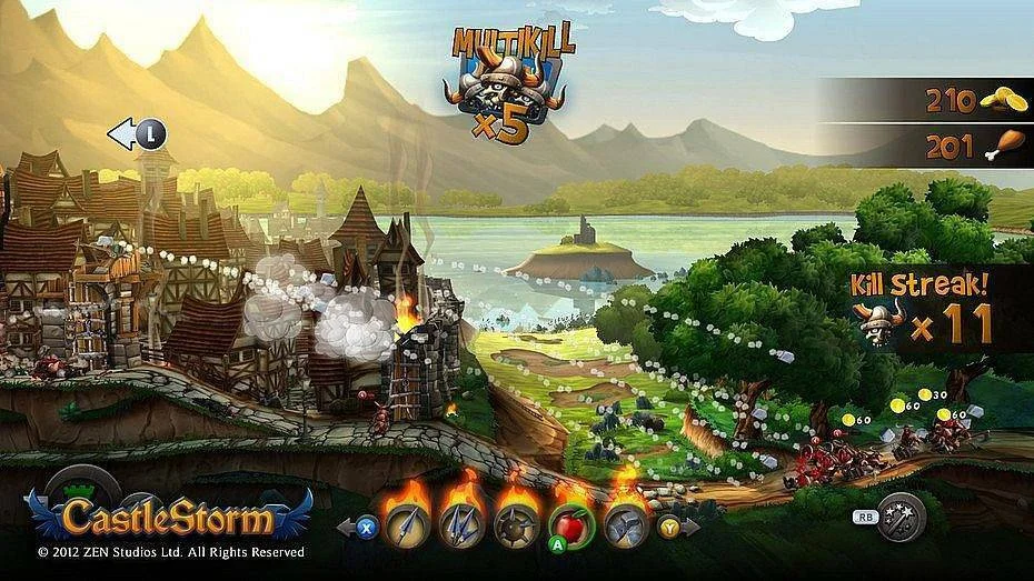 Zen Studios odhalilo další svoji novou hru CastleStorm