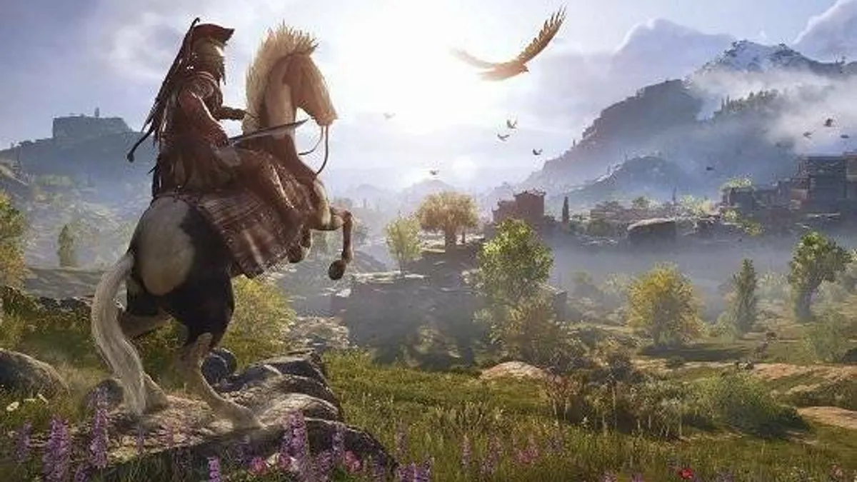 Hlavní obrázek článku: Ukázka mapy z Assassin’s Creed Odyssey